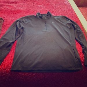 Men’s Large Nike Fit Quarter Zip Pullover, Navy